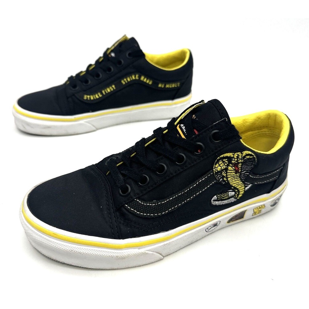 Vans X Cobra Kai Old Skool Skate Shoe Mens 4 Womens 5.5 Karate Kid All Valley